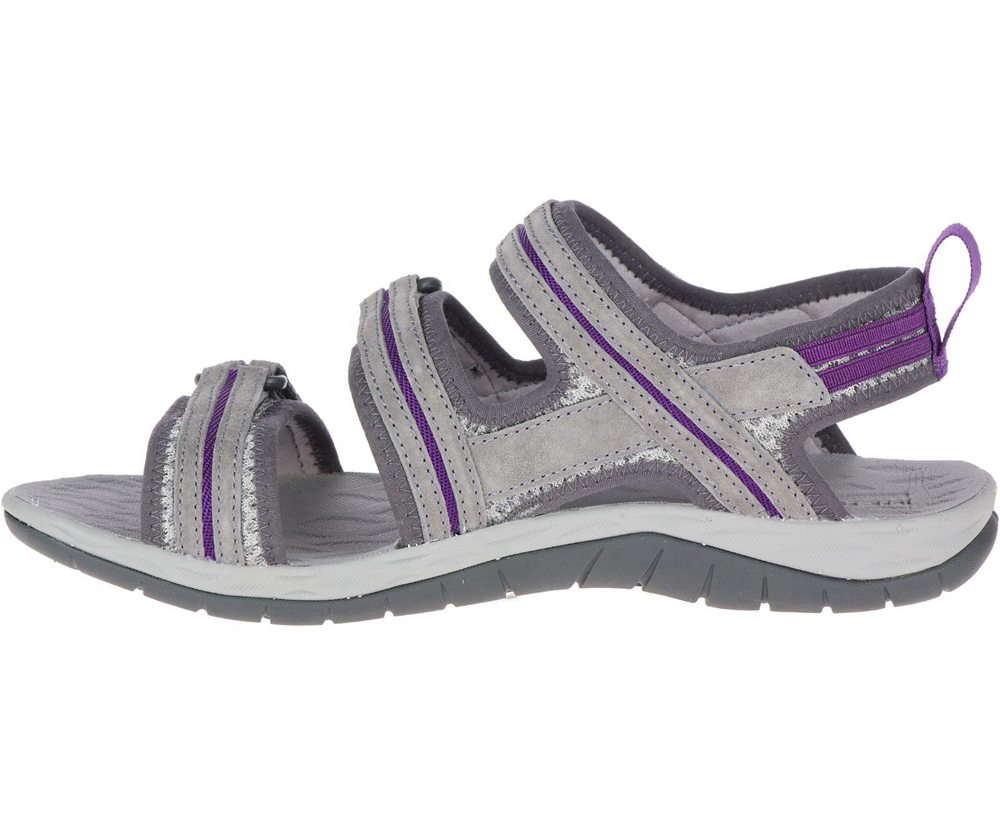 Sandálias Senhora - Merrell Siren 2 Strap - Cinzentas - WQY417932
